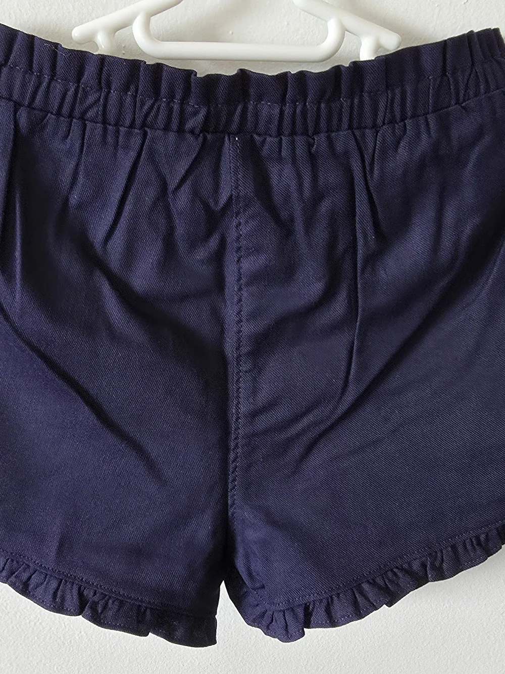 Gymboree Girls' Navy Elastic Waist Shorts